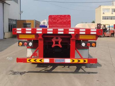 Guangke brand automobiles YGK9401P Flat semi-trailer