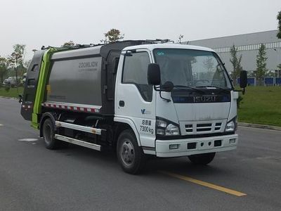 Zhonglian Automobile ZLJ5071ZYSQLE5 Compressed garbage truck