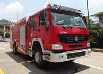 Zhonglian Automobile ZLJ5200GXFPM80 Foam fire truck