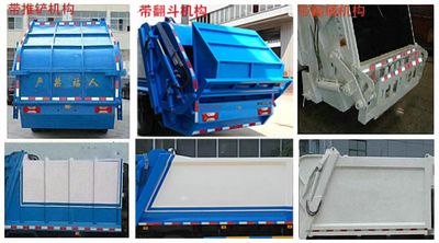 Zhongtian  ZTP5070ZYS Compressed garbage truck