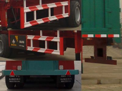 Liangshan Dongyue  CSQ9270XXYB Box transport semi-trailer