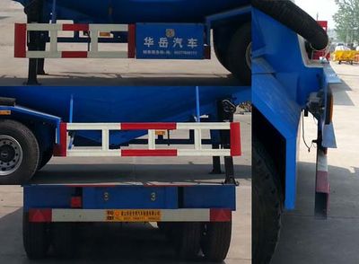 Huayue Xing brand automobiles FNZ9403GFL Medium density powder material transportation semi-trailer