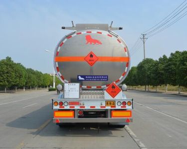 Ouman  HFV9400GRYB Aluminum alloy flammable liquid tank transport semi-trailer