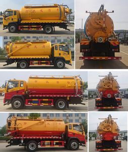 Juchen Ace Car HNY5160GQWZA6 Cleaning the suction truck