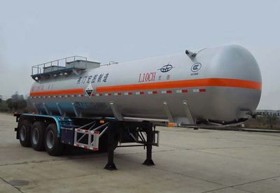 Hongtu  HT9401GFW Tank transport semi-trailer for corrosive substances