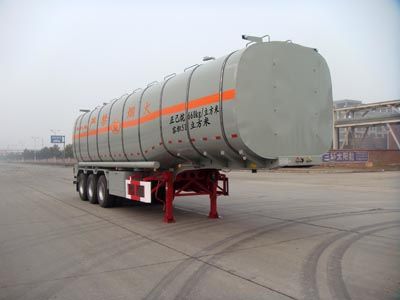 Huajun ZCZ9400GHYHJBChemical liquid transportation semi-trailer