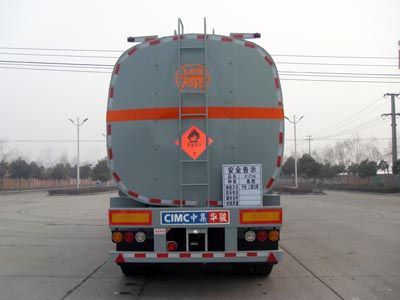 Huajun  ZCZ9400GHYHJB Chemical liquid transportation semi-trailer