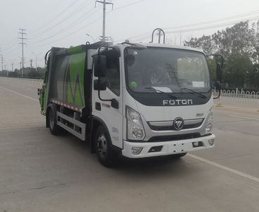 Chufei  CLQ5090ZYS6BJL Compressed garbage truck