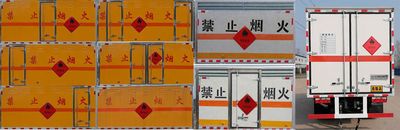 Yiduoxing  WWW5040XRYE6 Flammable liquid box transport vehicle