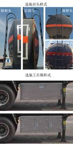 Qilin  QLG9400GYW Tank transport semi-trailer for oxidizing substances