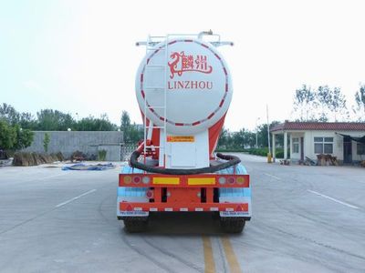 Linzhou  YDZ9400GXH Lower ash semi-trailer