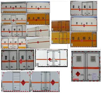 Zhuanwei  HTW5072XRYE6 Flammable liquid box transport vehicle