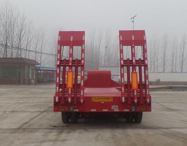 Kunbo  LKB9400TDP Low flatbed semi-trailer