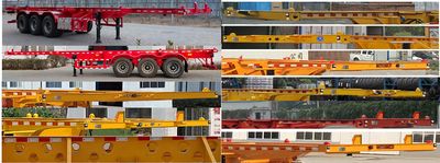 Jingye  PJY9403TJZ Container transport semi-trailer