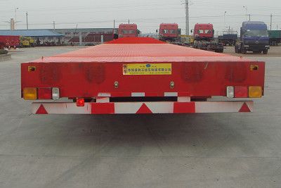 Juwang  ZJW9281TDP Low flatbed semi-trailer