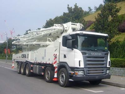 Zhonglian Automobile ZLJ5530THBK Concrete pump truck