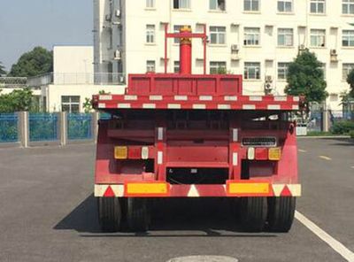 Changfeng  CFQ9400ZZXP10 Flat dump semi-trailer