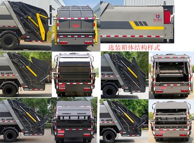 Kaili Feng  KLF5100ZYSE6 Compressed garbage truck