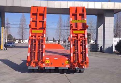 Guoshi Huabang brand automobiles XHB9401TDPXZ Low flatbed semi-trailer