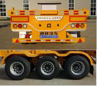 Tongyada  CTY9372TJZG Frame type container transport semi-trailer