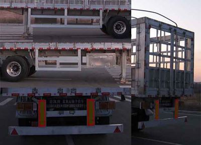 Mengkai  MK9400CCYLH Aluminum alloy warehouse grate transport semi-trailer