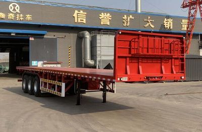 Xinqi Haotuo brand automobiles TXQ9400 Flat semi-trailer