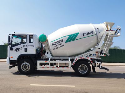 Chuanqi Jianbang brand automobiles JBJ5182GJBG6D7W Concrete mixing transport vehicle