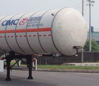 Saint Dayin  SDY9400GYQH Semi trailer for liquefied gas transportation