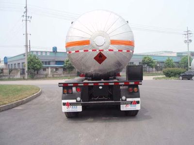 Saint Dayin  SDY9400GYQH Semi trailer for liquefied gas transportation