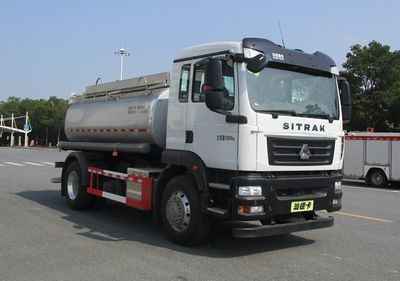 Shandeka brand automobiles ZZ5186GPGK501GF1 Ordinary liquid transport vehicles