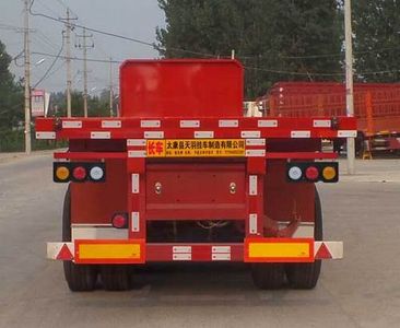 Yinqi  TTY9400ZZXP Flat dump semi-trailer