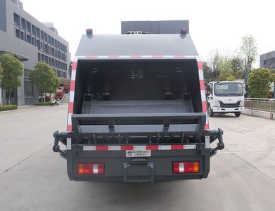 Huatong brand automobiles HCQ5097ZYSZZ6CS Compressed garbage truck