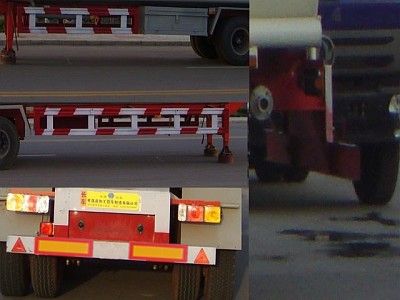 Juwang  ZJW9402GFL Powder material transportation semi-trailer