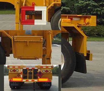 Hongzhou  HZZ9403TWY Transport semi-trailer of dangerous goods tank frame