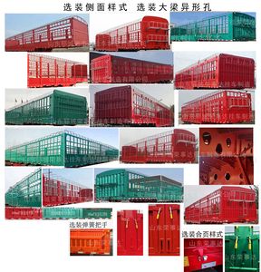 Shi Shi Da Pai Automobile RSD9400CCYE Gantry transport semi-trailer