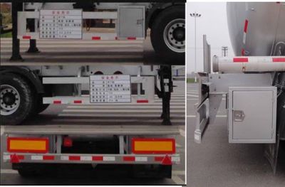 Yongqiang  YQ9400GRYCF2 Flammable liquid tank transport semi-trailer