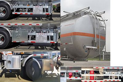 Yongqiang  YQ9400GRYCF2 Flammable liquid tank transport semi-trailer