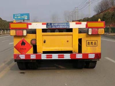 Cheng Liwei  CLW9402TWY Transport semi-trailer of dangerous goods tank frame