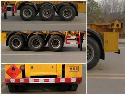 Cheng Liwei  CLW9402TWY Transport semi-trailer of dangerous goods tank frame