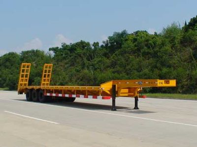 Yuwei  XXG9390TDP Low flatbed semi-trailer