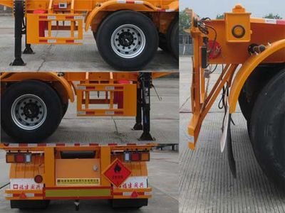 Minxing  FM9350TWY Transport semi-trailer of dangerous goods tank frame