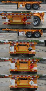 Minxing  FM9350TWY Transport semi-trailer of dangerous goods tank frame