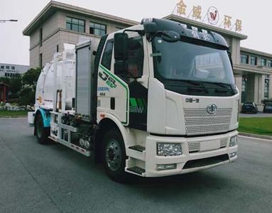 Jinshi YJW5120TCABEVPure electric kitchen waste truck