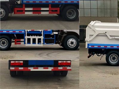 Cheng Liwei  CLW5070ZDJD5 Compressed docking garbage truck