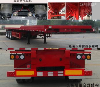 Chengfeng  JCF9402ZZXP Flat dump semi-trailer