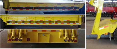 Liangshan Dongyue  CSQ9370TDP Low flatbed semi-trailer