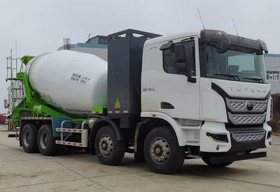 Yutong ZKH5310GJBP6BEV21AElectric exchange type pure electric concrete mixing and transportation vehicle