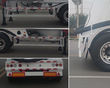 Jiefang Automobile CA9400GFLA91 Medium density powder material transportation semi-trailer