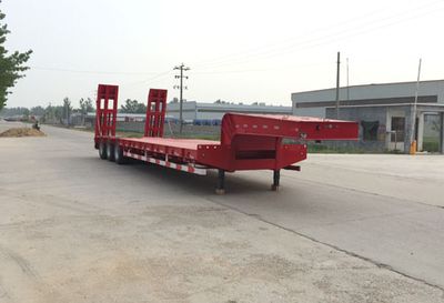 Chenlu  LJT9400TDP Low flatbed semi-trailer