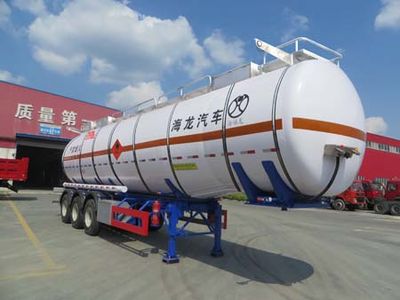 Haifulong  PC9404GRY3 Flammable liquid tank transport semi-trailer